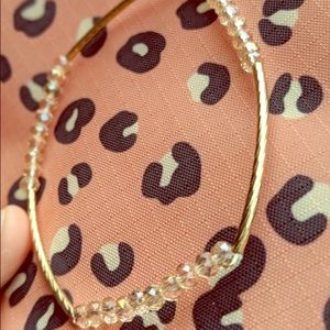 Pink bracelet it’s diamonds